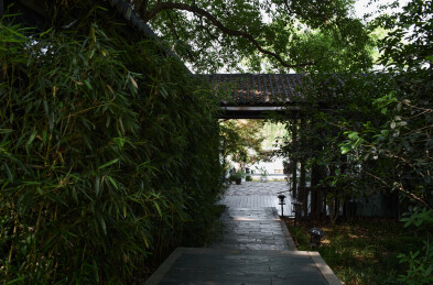 武汉东湖风景区优美的人文景观