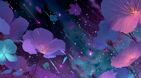 萤火虫与银河花园