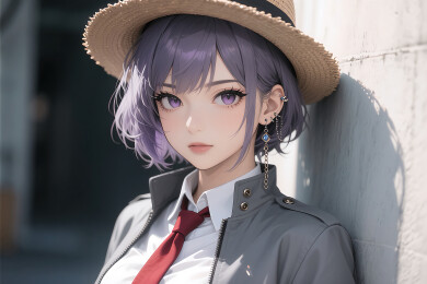 梦幻二次元美女背景