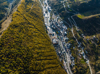 中国四川省阿坝州四姑娘山