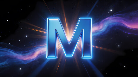 霓虹金属M字宇宙