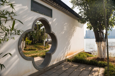 武汉沙湖公园园林建筑和景观