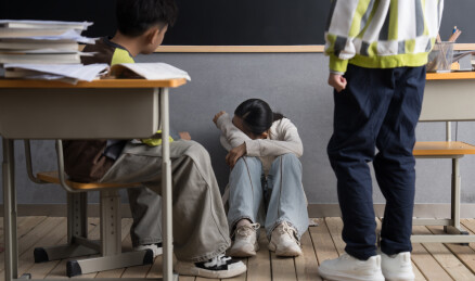 校园欺凌创意人像