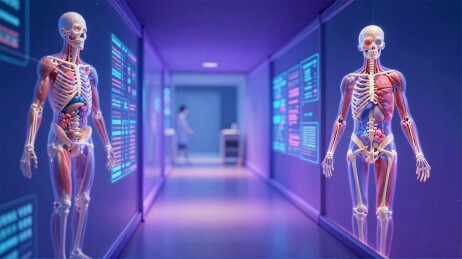 人体解剖模型展示