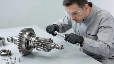 机械零件维修作业