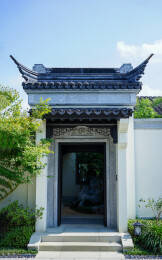  杭州春风长乐中式徽派门楼景观