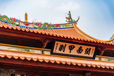 泉州承天寺闽南甲刹大雄宝殿建筑全景