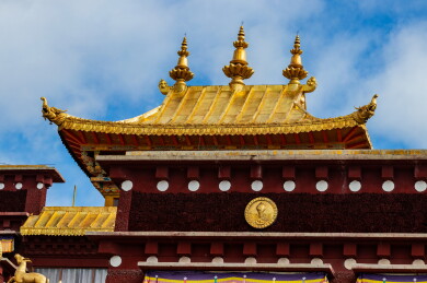 中国四川省甘孜藏族自治州理塘寺