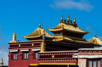 中国四川省甘孜藏族自治州理塘寺