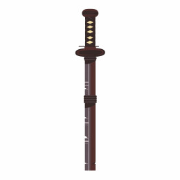 武士刀的细节展示