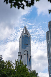 上海外滩陆家嘴万国建筑群城市建筑外部景观