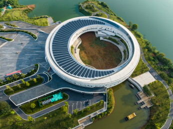 中国江西省南昌市汉代海昏侯国遗址博物馆