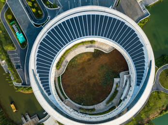 中国江西省南昌市汉代海昏侯国遗址博物馆