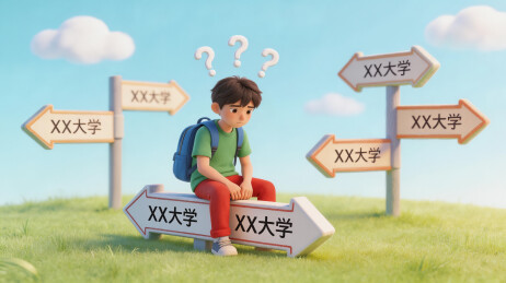 学生面临大学选择困境