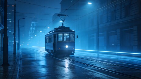 雨夜有轨电车