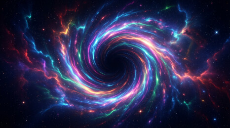 星云漩涡深空背景