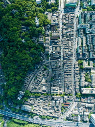 中国浙江杭州上城区河坊街
