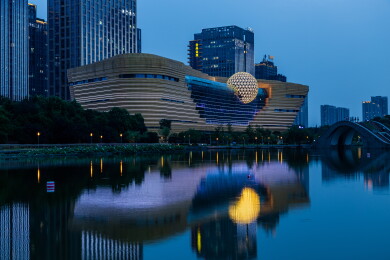 中国浙江杭州滨江公园