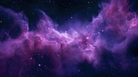 深空紫色星云
