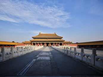 北京市故宫博物院摄影图片，乾清宫