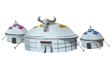 游牧建筑蒙古包