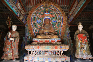山西忻州繁峙三圣寺