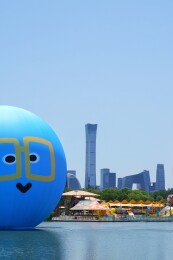北京朝阳公园·五月天主题巨型气球装置夏日