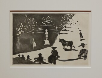 斗牛术插画 巴勃罗.毕加索 1957年 