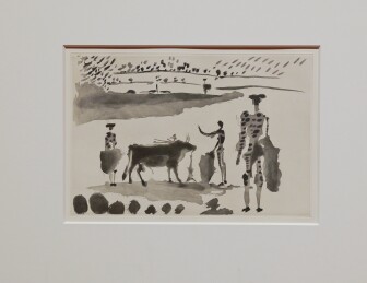 斗牛术插画 巴勃罗.毕加索 1957年 