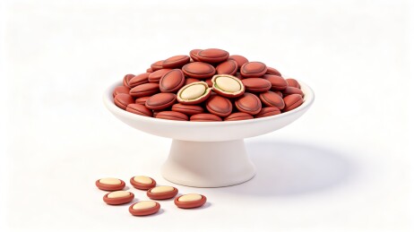 红瓜子静物特写