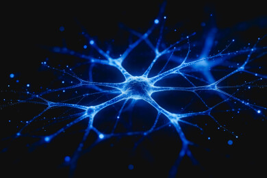 神经元神经网络数字可视化图像
