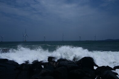福建平潭海浪