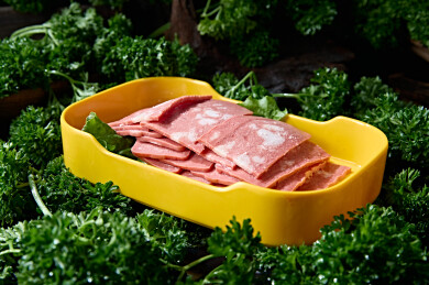 火锅食材牛肉培根切片火