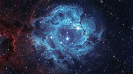 星云璀璨的宇宙奇观