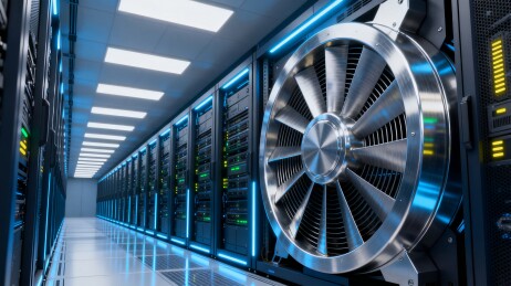 散热风机机房服务器算力科技场景