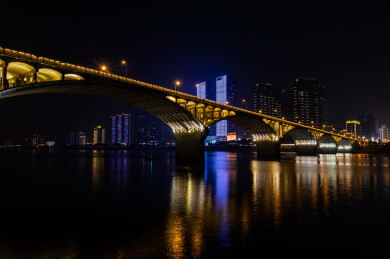 中国湖南省长沙市橘子洲大桥