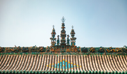 山西四大名楼之一，晋中市介休祆神楼