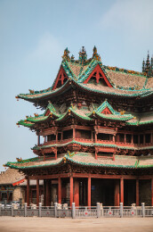 山西四大名楼之一，晋中市介休祆神楼