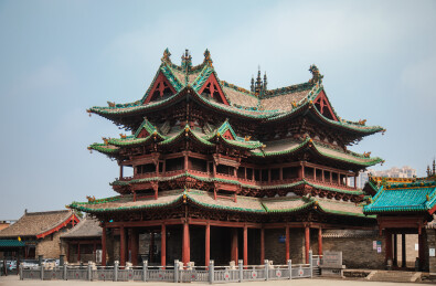 山西四大名楼之一，晋中市介休祆神楼