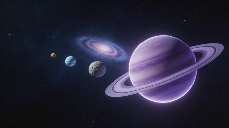 宇宙星系行星环