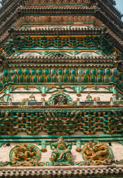 山西省临汾市洪洞县广胜寺上寺飞虹塔