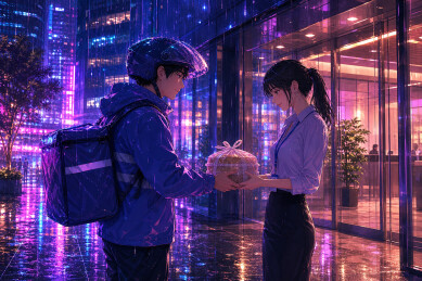 雨夜递送闭环