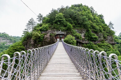 中国浙江绍兴市新昌县穿岩十九峰