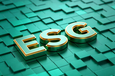 ESG投资3D渲染横版背景图10
