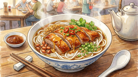 茶餐厅桌面东莞烧鹅濑粉
