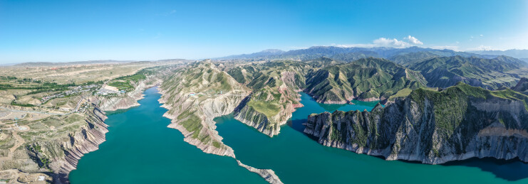 新疆肯斯瓦特水利枢纽大坝