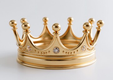 金色王冠闪耀夺目