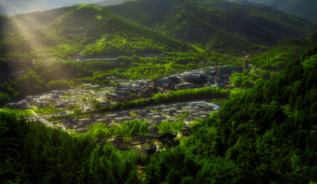 山西五台山景观