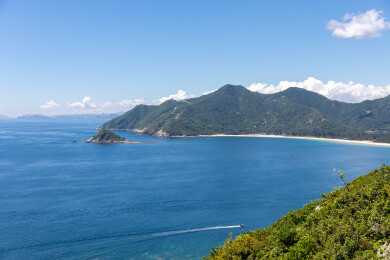 深圳大鹏半岛海岸线海景