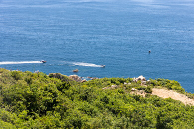 深圳大鹏半岛海岸线海景